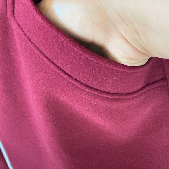 BNWT George Women's Asda Plum Burgundy Coat Size 14 - Picture 12 of 16